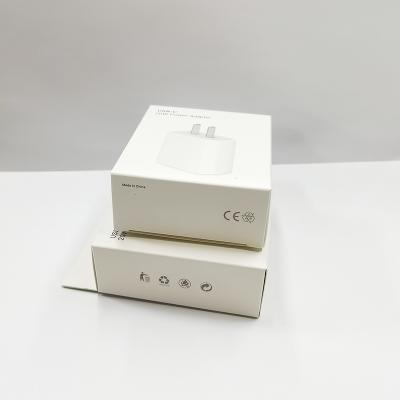 China For Apple PD20W PD20W Master Packaging Box Regulations US Regulations UK European Charging 20W Neutral Spot Packaging boc20210311015 20210311015 for sale