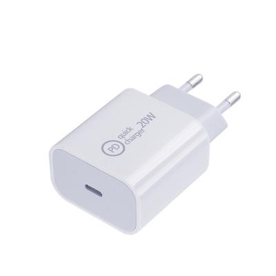 China Mobile Phone 20W Palladium Charger Pd18w Instant Charging 20w Fast Charger For Apple 12 Cell Phone 20w Charging for sale