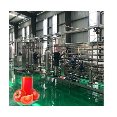 China food & Beverage Factory Tomatoes Juice Processing Line Machine Vegetable Juice Production Line for sale