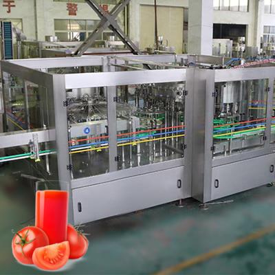 China SUS 304 Stainless Steel Tomato Juice Processing Machine Fruit Juice Concentrate Production Line for sale