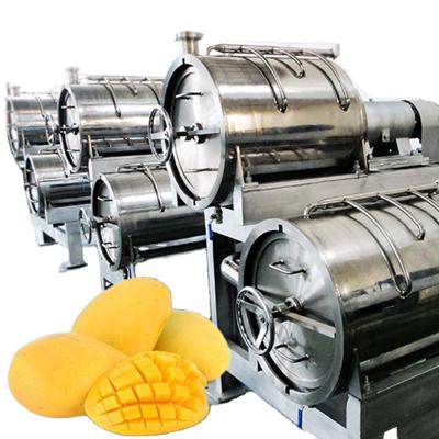 China Commercial fruit processing plant mango juicer fruit machine manufacturing technology production line production line for sale