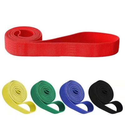 China Power Resistant Latex Exercise Band Custom Logo Fitness Elastic Band For Fitness for sale