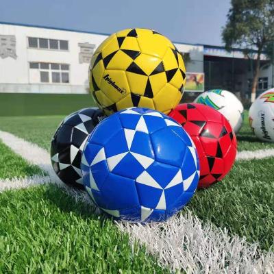 China Custom Leather PVC Children Ball Kids Soccer Ball Football Mini Size 3/2 Ball Design for sale