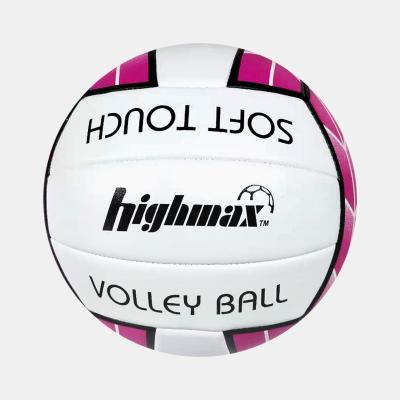 China Glossy PVC 2 Layers Inflatable Volleyball Match And Colorful Training Board Beach Voleibol Ball bola de voleibol for sale