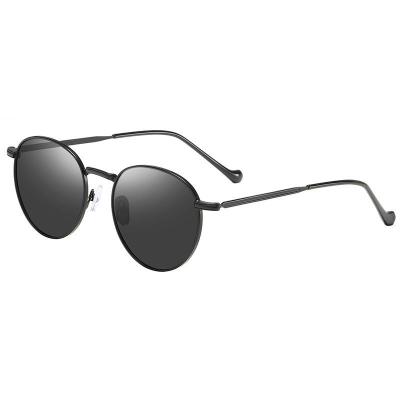 China Metal sunglasses 2019 fashion new polarized round frame driving sunglasses fashion sunglasses wholesale for sale