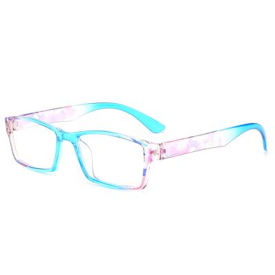 China PC Fashion Korea Resin Clear Reading Glasses Full Frame Presbyopia Eyeglasses Thin Unisex Women Old Men for sale