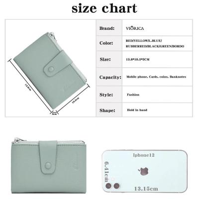 China 2022 Waterproof Custom Waterproof Ladies Pinch Wallets Fashion Smart Wallet For Women for sale