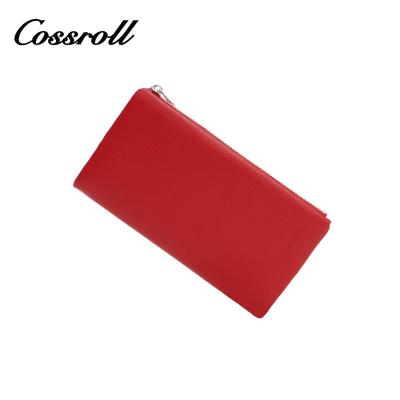 China 2022 Wholesale Fashion Large Capacity Ladies Wallet Waterproof Coin Clips Designer Leather Cards Wallet Custom Women for sale