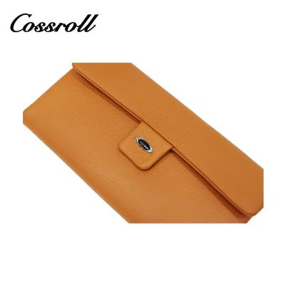 China 2022 new design wallets woman purse waterproof ladies genuine leather women clutch wallet ladies pinch factory wholesale for sale