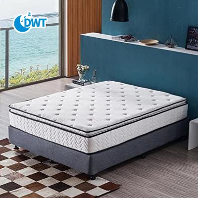 China 4 Inch Foldable Memory Foam And Inner Spring Mattress Hybrid Queen King Mattress Bed In A Medium Firm Soft Box Mattress for sale