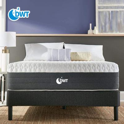 China Foldable foam 5 stars sleeping king queen good mattresses high density soft meory quality rolled in a box pocket spring mattress for sale