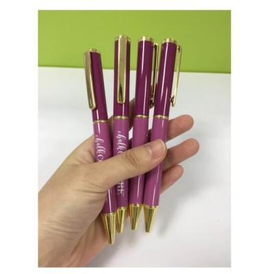 China office & School Pen Purple Combination Pen Pink Pen With Customize Logo For Australia Gift Pen Company for sale