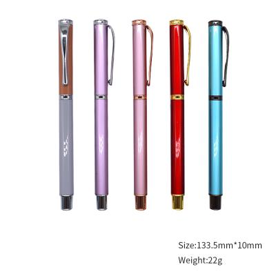 China office & Custom School Pen Custom Metal Roller Pen Signature Pen Full Printing Pen Clip Color for sale