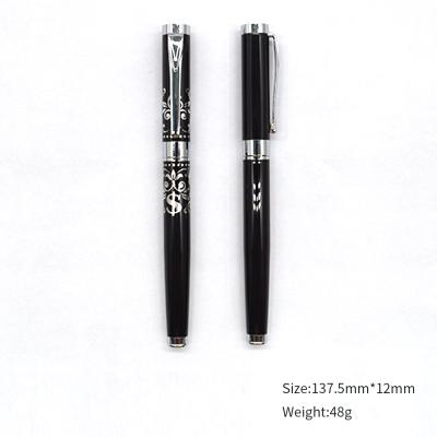 China office & School Pen Business Executive Office Metal Pen Roller Pen With Logo Customized Pen Case As Gift for sale