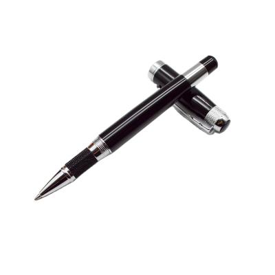 China office & School Pen Classic Vintage Metal Ballpoint Pen Vintage Metal Roller Pen Silver Black Silver Pen Since 1990 for sale