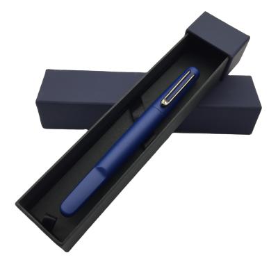 China Pen Brand Monday Business Navy Blue Promotional Pen Set Elegant Blue Pen With Gift Box Pen Set for sale