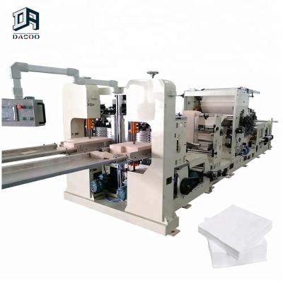 China Factory Restaurant Automatic Dinner Napkin Production Folding Machine for sale