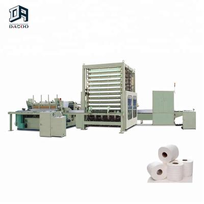 China Factory Full Auto Toilet Paper Tissue Paper Roll Making Machine for sale