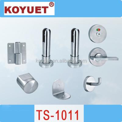 China Modern High Quality Pure Precicion Casting304 Stainless Steel Compartment Hardware Toilet Partition Accessories for sale