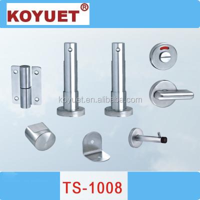 China 304 stainless steel wholesale pure stainless steel toilet compartment hinge pure hardware accessories for sale