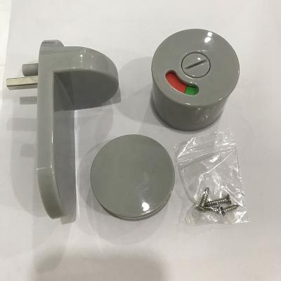 China China factory high quality nylon gray toilet partitions locks modern nylon gray handle lock for sale