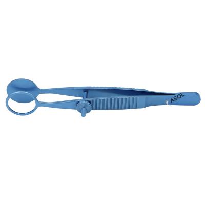 China Surgical Instruments Reusable Ophthalmic Tweezers Instruments Surgery Chalazion Forceps for sale