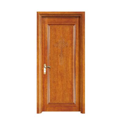 China Plain Traditional Design Interior Soundproof Solid Wood Door For Home for sale