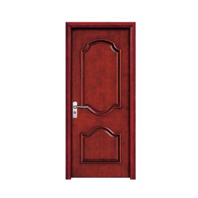 China Modern Design Traditional Waterproof Veneer Foshan Single Wooden Door For Bedroom for sale