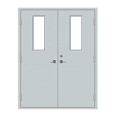 China Industrial Made In China Commercial Fire Rated Door 90 Mins Fire Exit Steel Door for sale