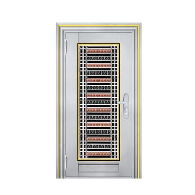 China Modern Exterior Stainless Steel Entry Door Security Soundproof Doors for sale