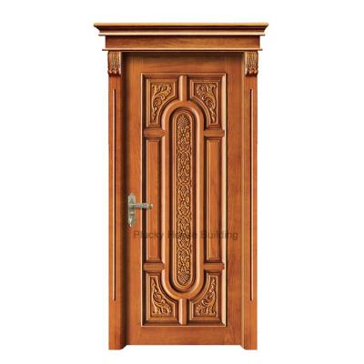 China Bedroom Door Modern Luxury Wood Door Design Interior Solid Wood Door for sale