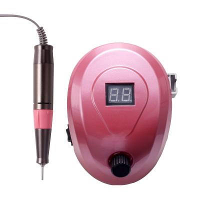 China Nail Art Salon Factory Selling Electric Nail Drill Machine 30w 25000RPM Professional Manicure Pedicure Electric Nail Drill Set for sale