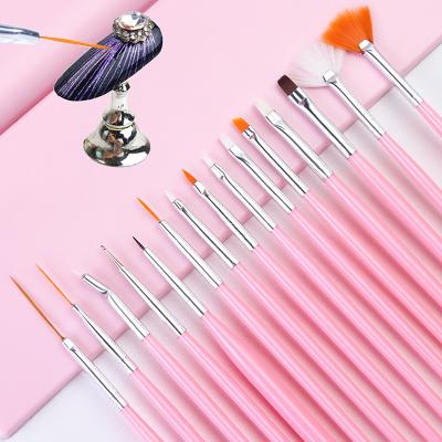 China Professional NAIL Nail Drawing Design Pen Nail Art Nylon Brush Pen Nail Art Dotting Painting Set for sale