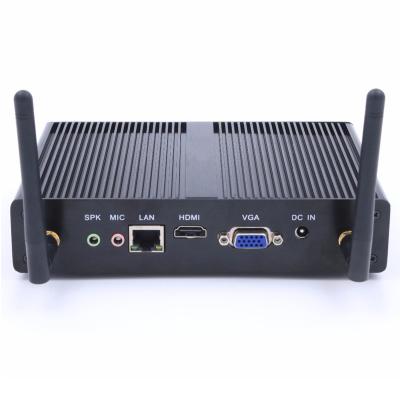 China Fanless Fanless Mini PC Desktop Computer HTPC Kodi Box Core I3 4020Y Win 10 AC WiFi2.4+5Ghz/BT4.0/VGA/HD-MI/LAN pro/Linux Ubuntu for sale