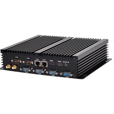 China Partaker I4 Core i7 4500U Fanless Fanless PC Industrial,Industrial PC Enclosure,Industrial PC Dual hd 2 LAN 6 COM for sale