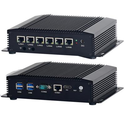 China For Business Partaker Mini PC LAN 211AT Gigabit Ethernet 4*Usb 3.0 HD RS232 COM Mini Core i5 8265U 6 PC Router Firewall pfSense Fanless for sale