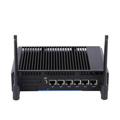 China PfSense Fanless 2.5g VPN Core i3 6006U Gigabit Ethernet AES-NI i225 Industrial Partaker 6 LAN Mini PC Firewall Appliances Intel for sale