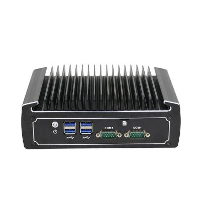 China For Fanless Intel Core i5 8250U I7 8550U 4k Mini Computer Dual LAN Business Mini Computer 8th Generation with SIM Card Slot for sale