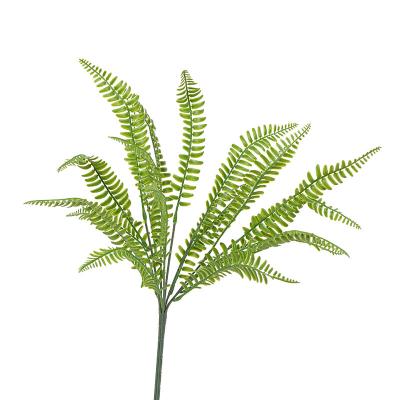 China Real Touch Artificial Boston Fern Plants Leaves Green Leafs Hot Sale Home Decotation Artificial For Flowers for sale