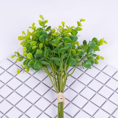 China Best Quality Natural Natural Eucalyptus Flowers Bouquet Touch Artificial Plant Leaves Wholesale Decorations For Party Home Wedding for sale