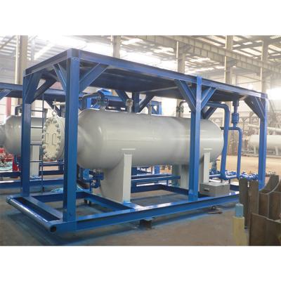 China Split Type 2 Phase Test Separator Three Phase Oil And Gas Separator Petroleum Water Separator for sale