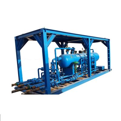 China Asme Integral Skid-Mounted Petroleum Gas Water Test Three Phase Separator For Well Testing for sale