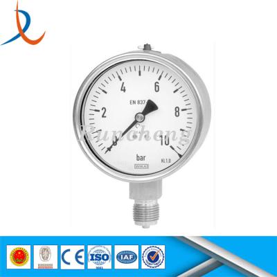 China BRASS/COPPER pressure gauge calibration machine/industry boiler pressure gauge with low price for sale