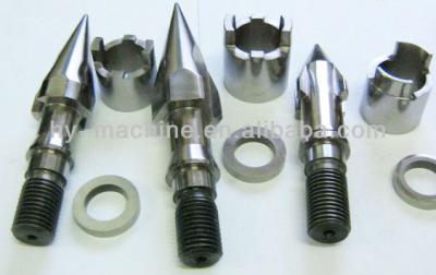 China Injection molding horizontal screw accembly/tips for machinery seat (screw element), plastic ring valve) for sale