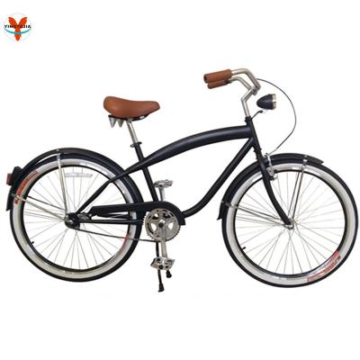 China Steel New model 26inch adult beach cruiser bike with good quality and competitive price for sale