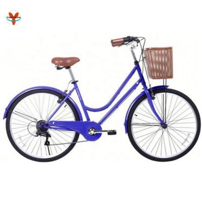 China Flatland 2020 city bike OEM alibaba export women bikes 28 with good quality parts and fashion style for sale