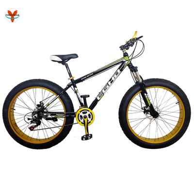 China STEEL&ALLOY Factory Cheap 26 inch fat bike male 4.0 fat Tire aluminium alloy mountain bike OEM beach cycling fatbike snow bicycle for men for sale