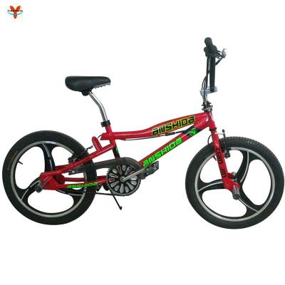 China Street Best selling steel frame material bike bmx 20inch freestyle for sale