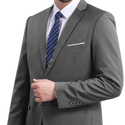 China 100% Cotton Kutesmart Men's Elegant Classic Simple Color Simple Suits for sale