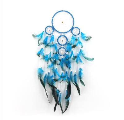 China Special Hot Selling North America Indian Home Decoration Feather Feather Creative Home Catcher Ornaments for sale